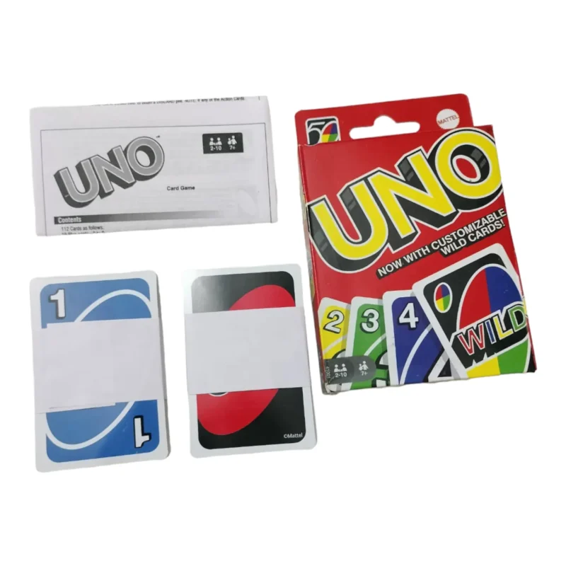 uno mattel cards