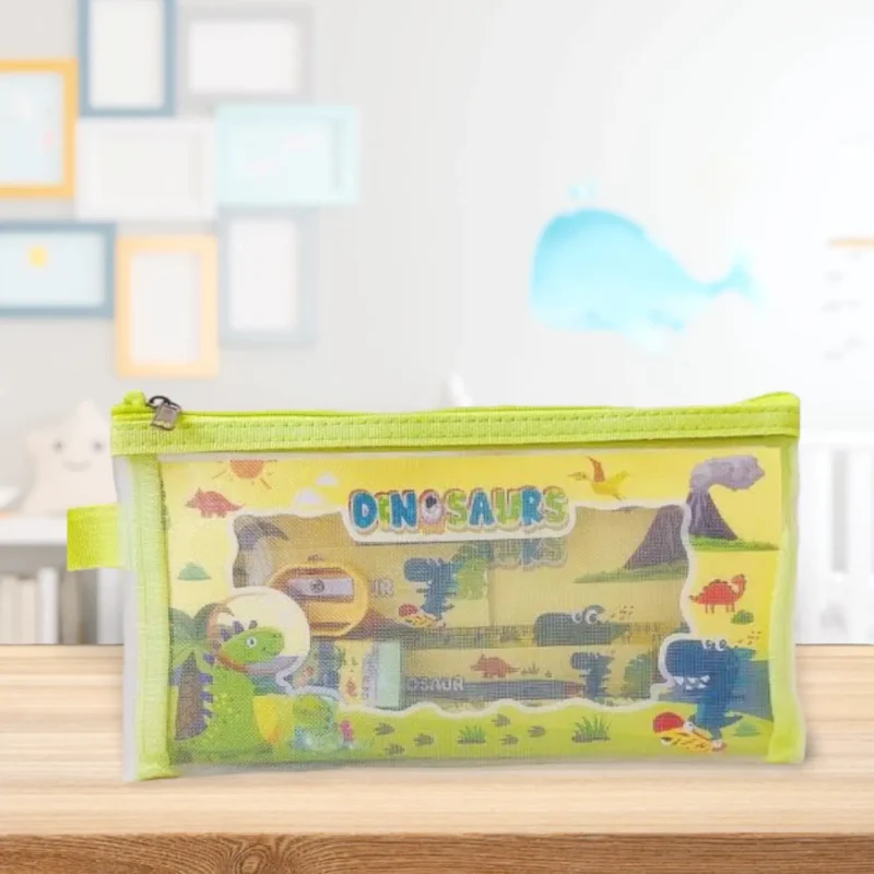 dino stationery pouch