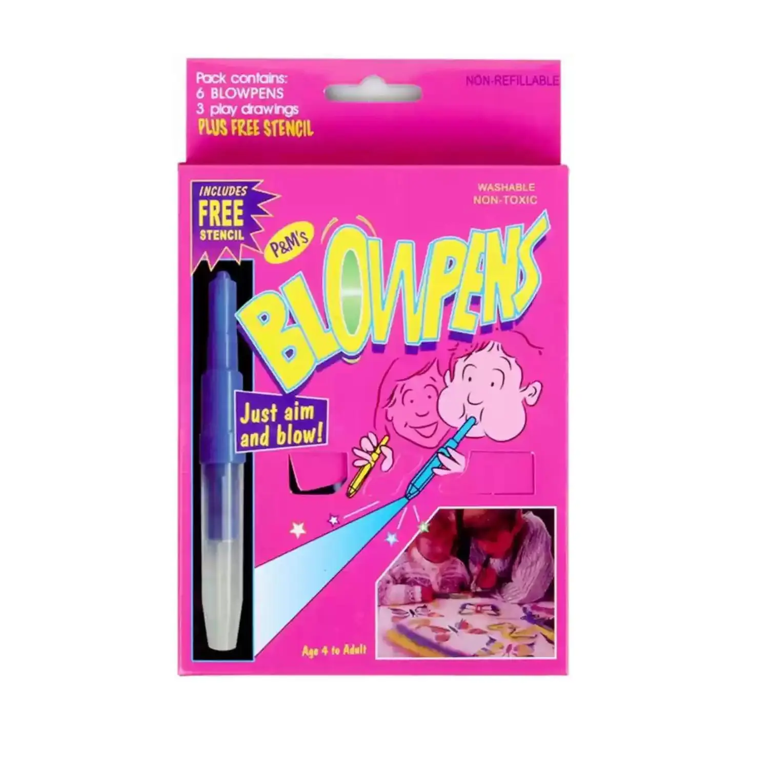 blow pens for kids