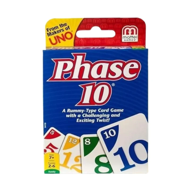 phase 10 mattel uno game