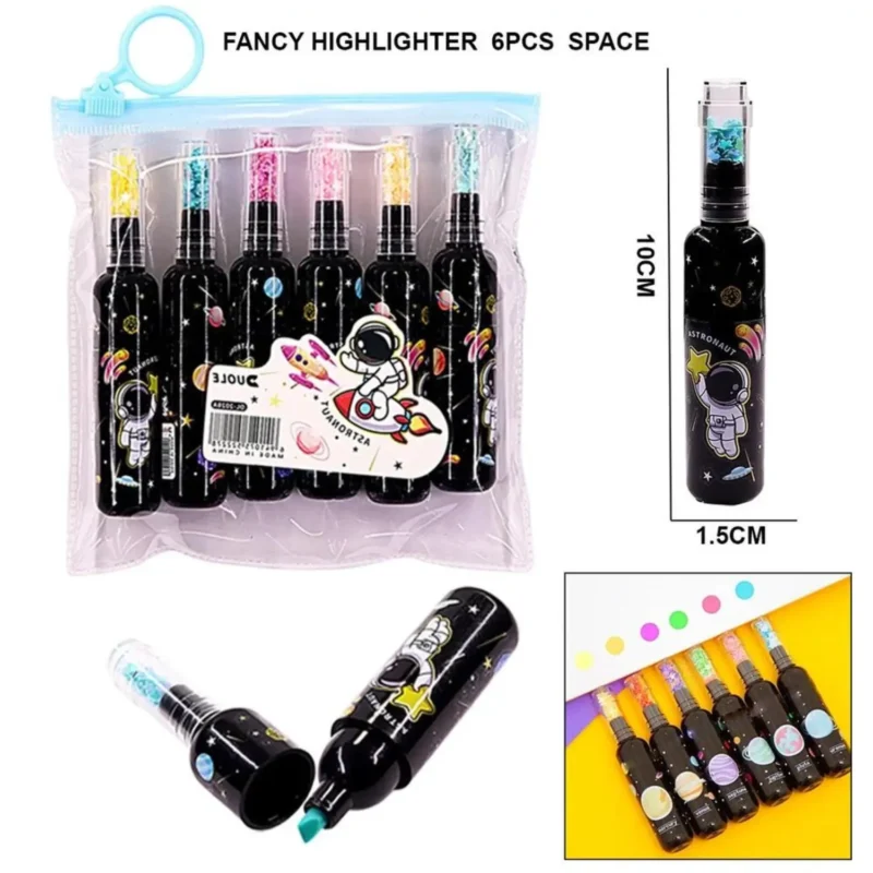 planet space highlighter set