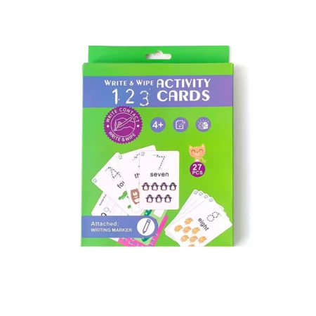 Write and Wipe Activity Cards