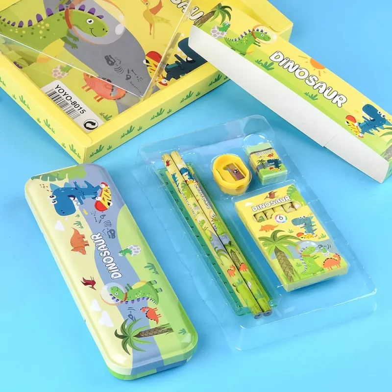 dinosaur stationery kit