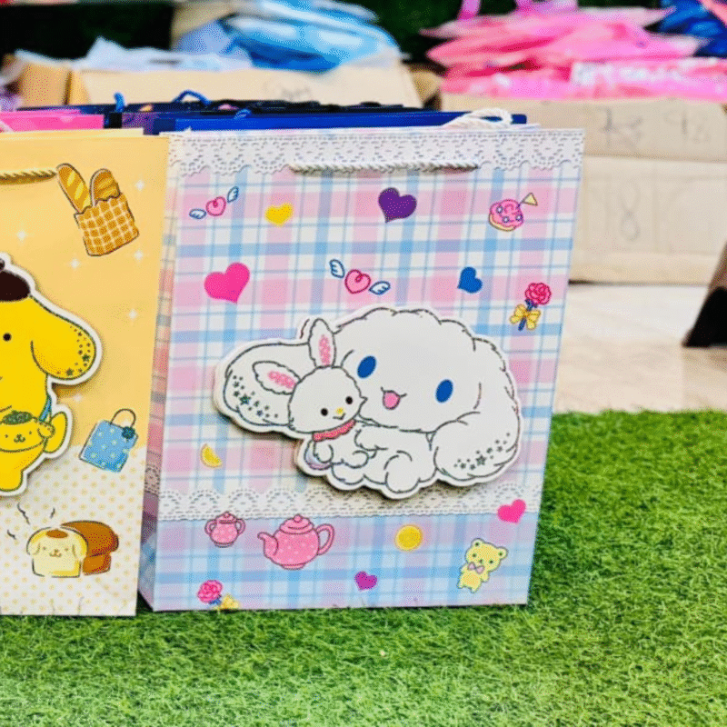 3D Sanrio paper bags