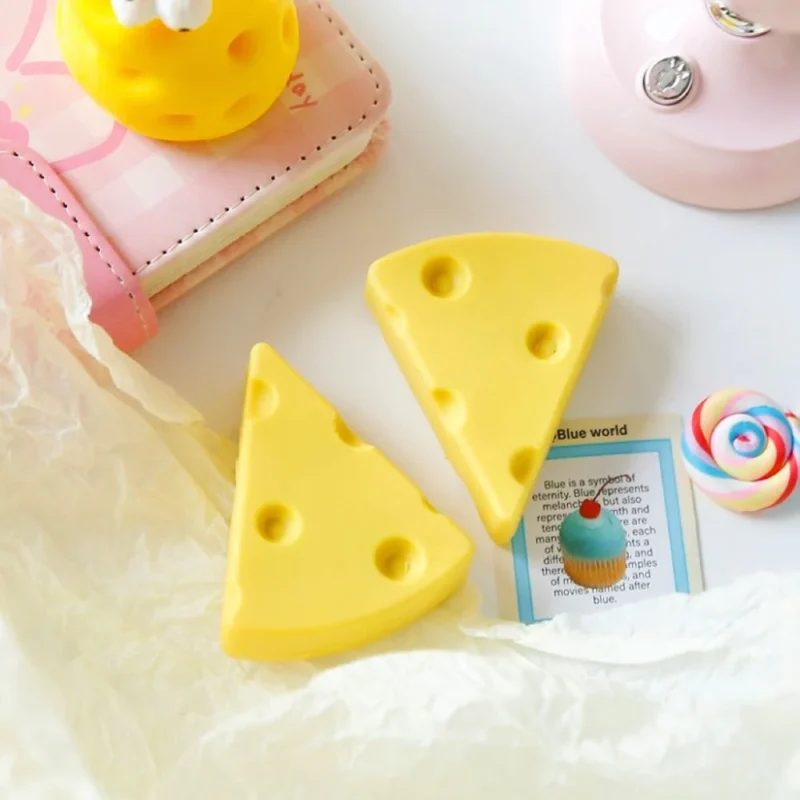 kawaii cheese erasers
