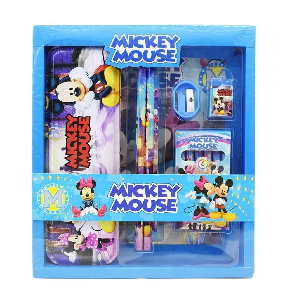 mickey mouse stationery hamper
