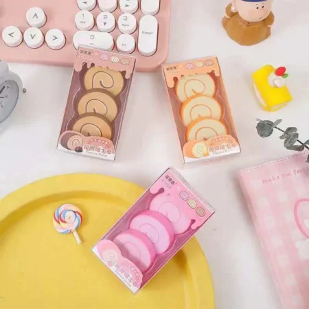 swiss roll erasers