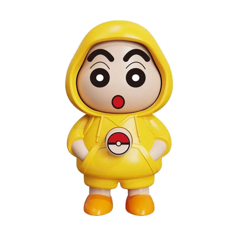 face changing keychain shinchan