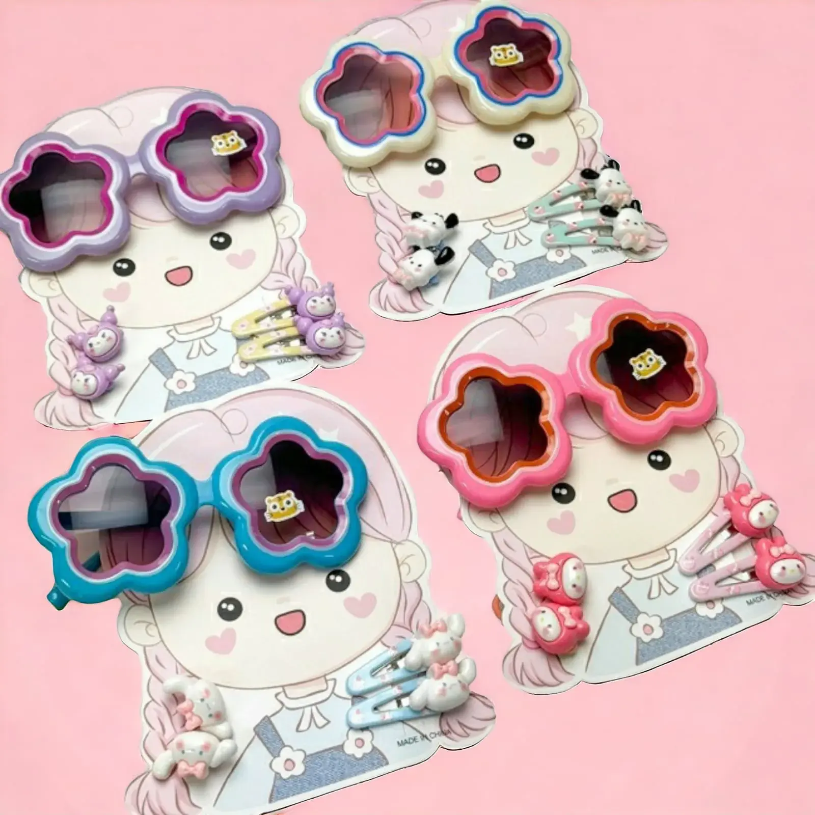 sunglasses with hair clip