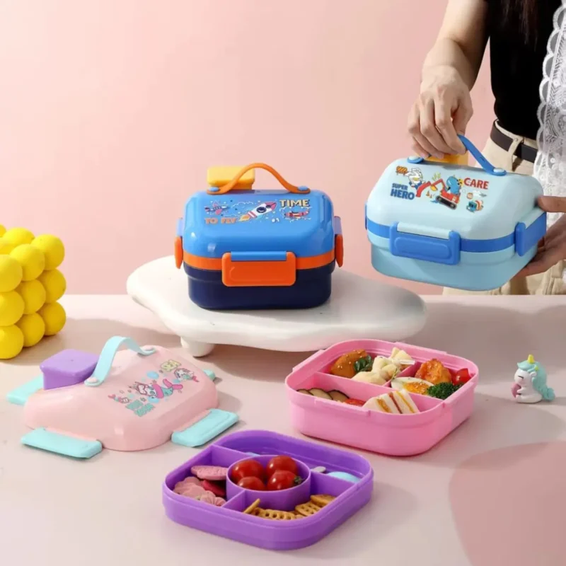 hut shape steel lunch box