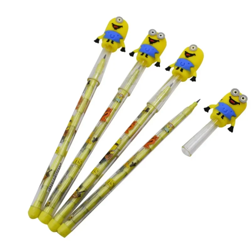 minions push pencils