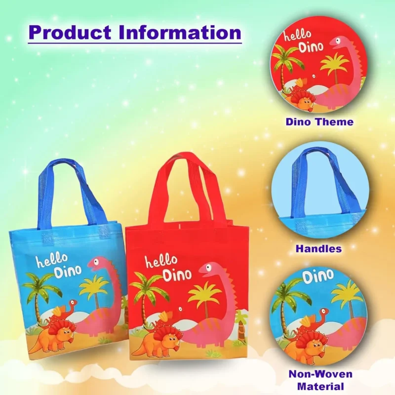 non woven carry bag dino