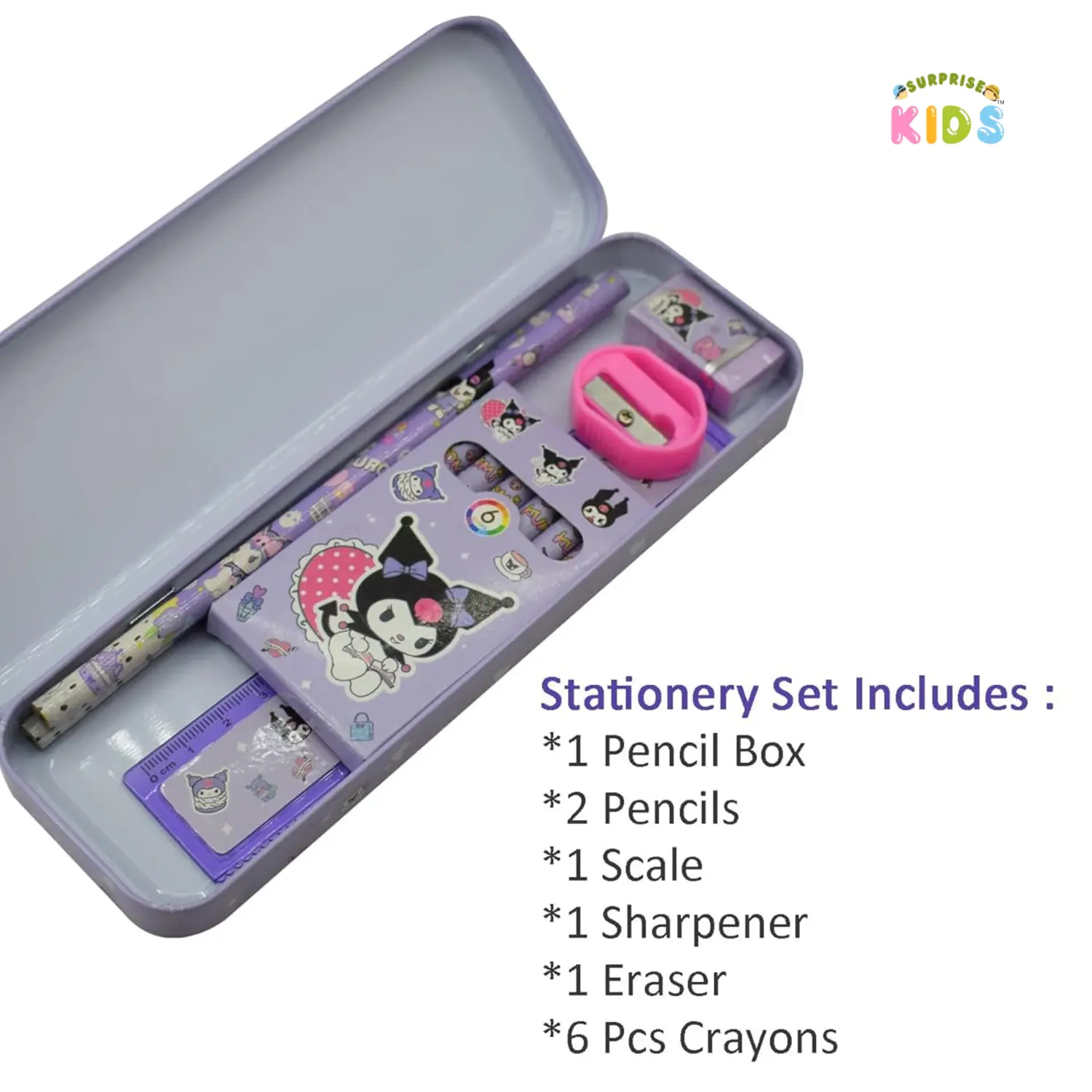 Kuromi stationery hamper Kuromi stationery hamper