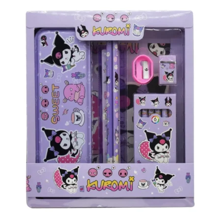 Kuromi stationery set