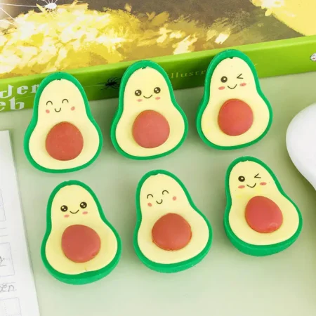 avocado erasers