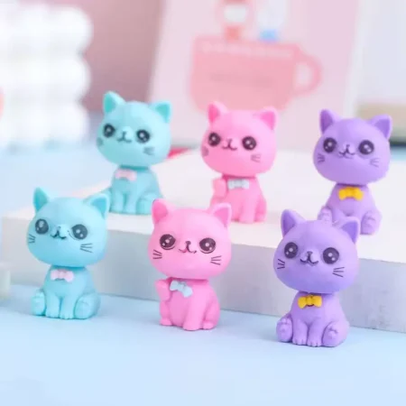 cat erasers