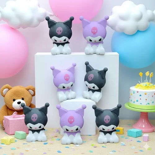 3d kuromi erasers