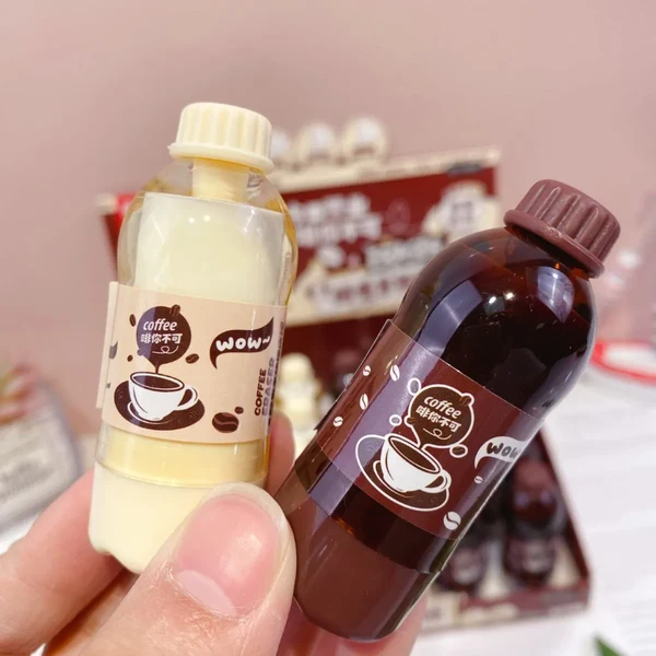 coffee bottle eraser